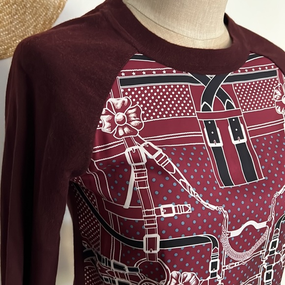 Hermes silk and wool sweater - Picture 2 of 6